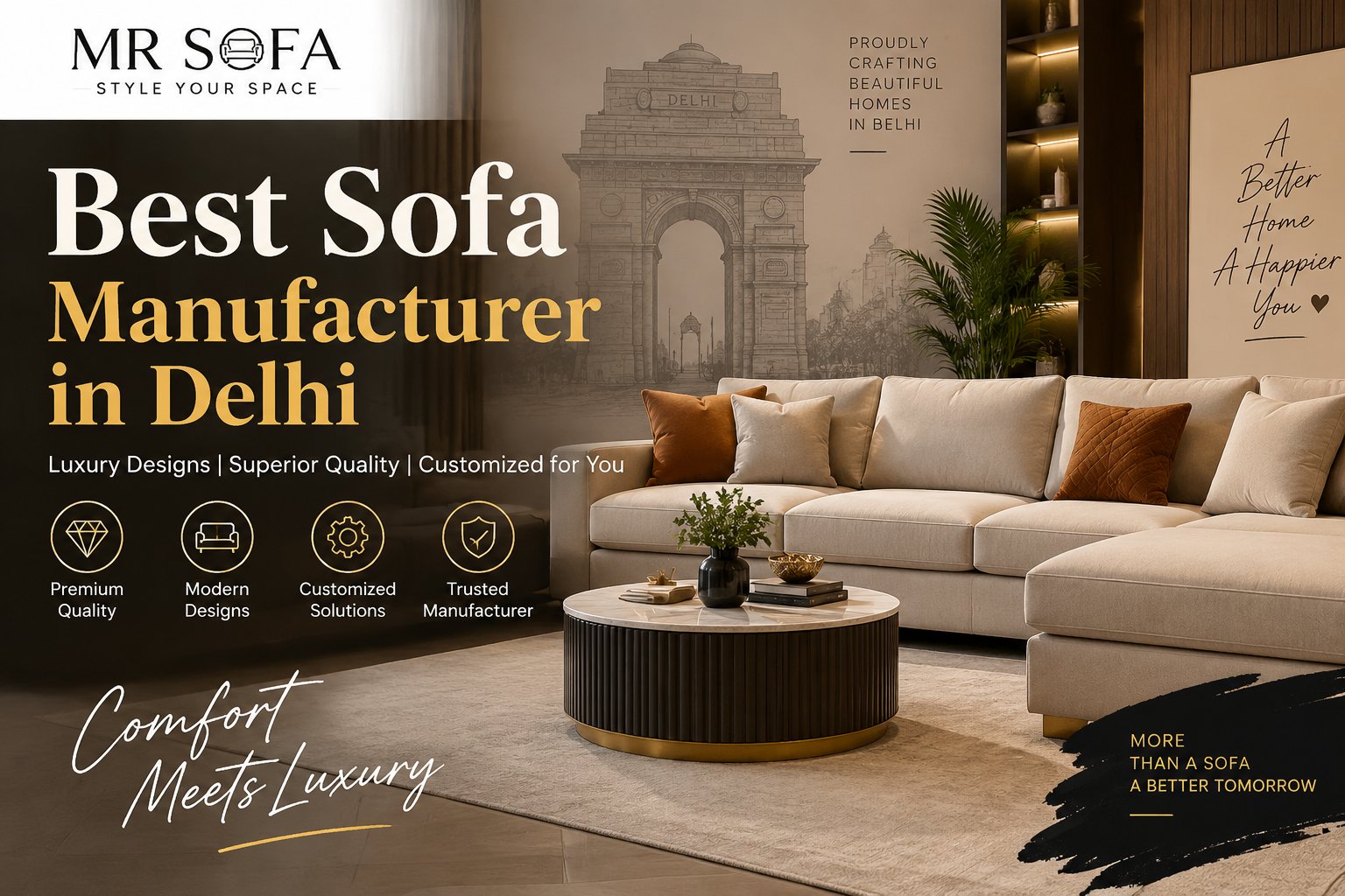Mr Sofa – The Trusted Destination for Premium Sofa Designs and Quality Furniture